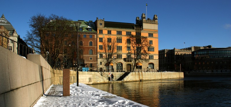 Rosenbad i Stockholm, säte för Sveriges regering.