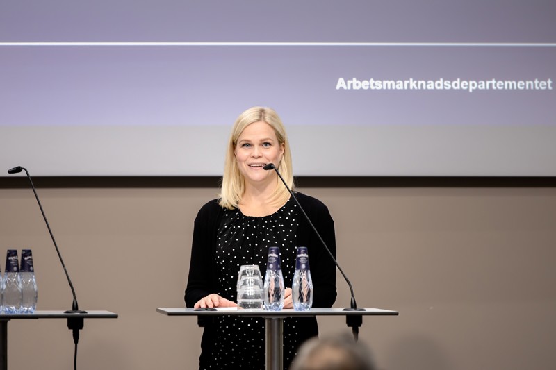 Jämställdhetsminister Paulina Brandberg